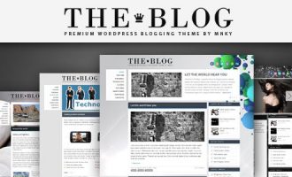 Mẫu giao diện blog cá nhân
