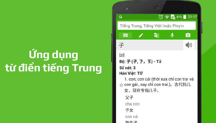 Top 10 ứng dụng từ điển tiếng Trung online miễn phí