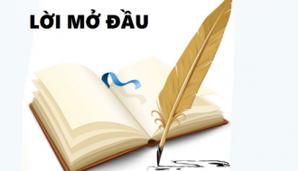 5 Mẫu lời mở đầu cho báo cáo thực tập.