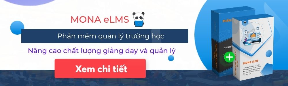 Phần mềm trường học Mona eLMS