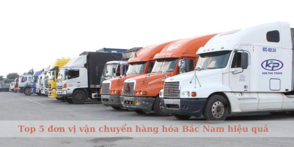 Top 5 đơn vị vận chuyển hàng hóa Bắc Nam hiệu quả