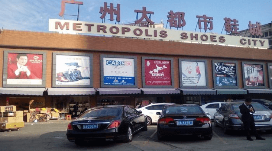 chợ đầu mối Quảng Châu Metropolis Shoes City