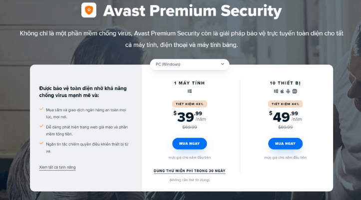 avast premium security