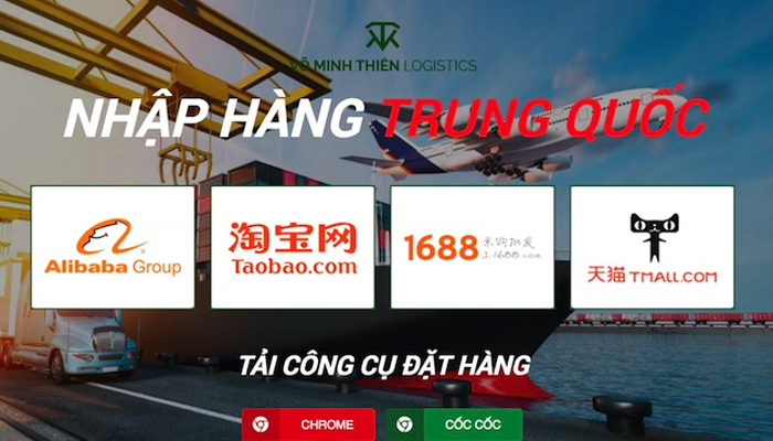 Lấy hàng Quảng Châu giá sỉ qua Võ Minh Thiên Logistics