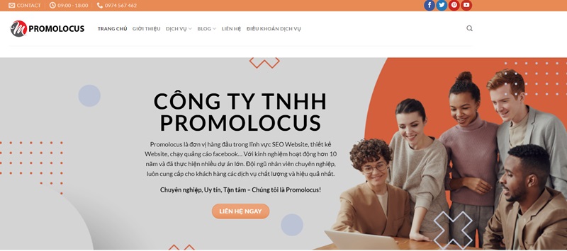 Công ty dịch vụ SEO Promolocus