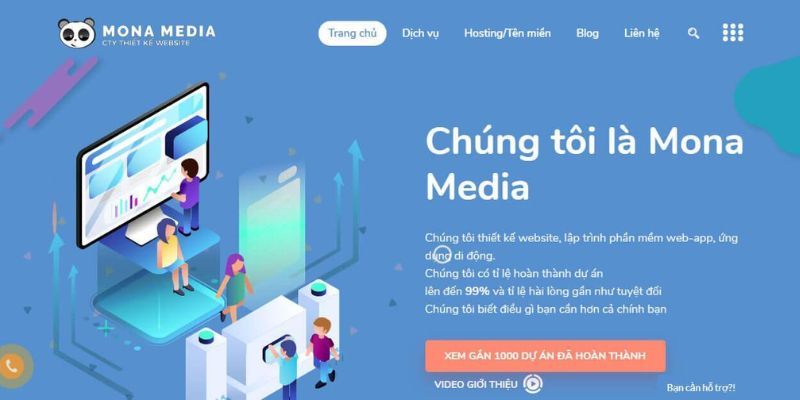 Mona Media - Công ty thiết kế website trường học hàng đầu Việt Nam