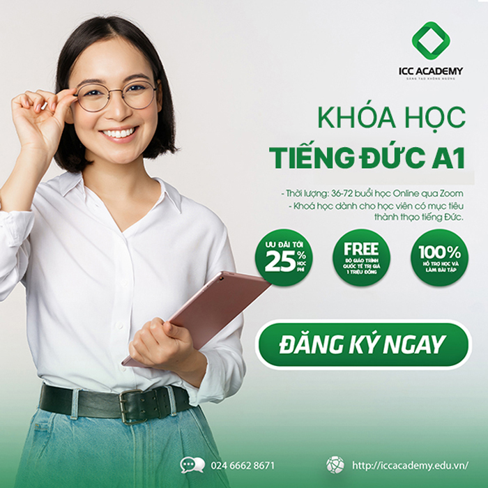 Khóa học tiếng Đức cơ bản A1 online