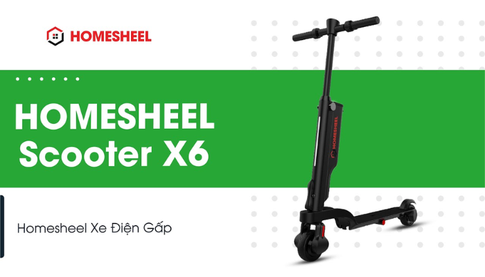 Homesheel - đơn vị chuyên cung cấp xe Scooter điện chính hãng, chất lượng