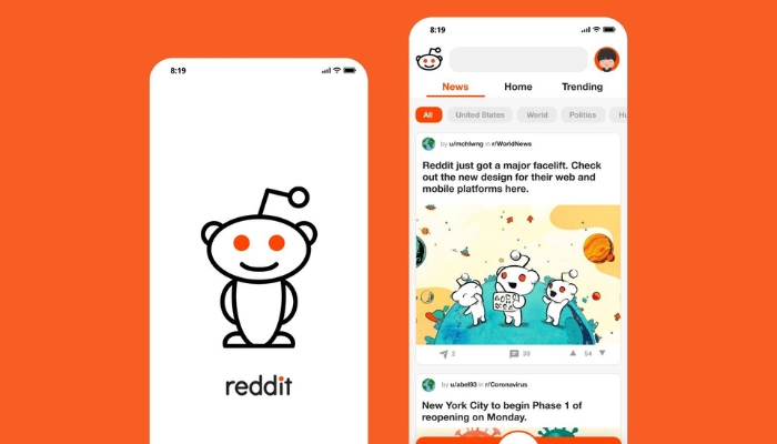 Reddit - App nói chuyện với người nước ngoài