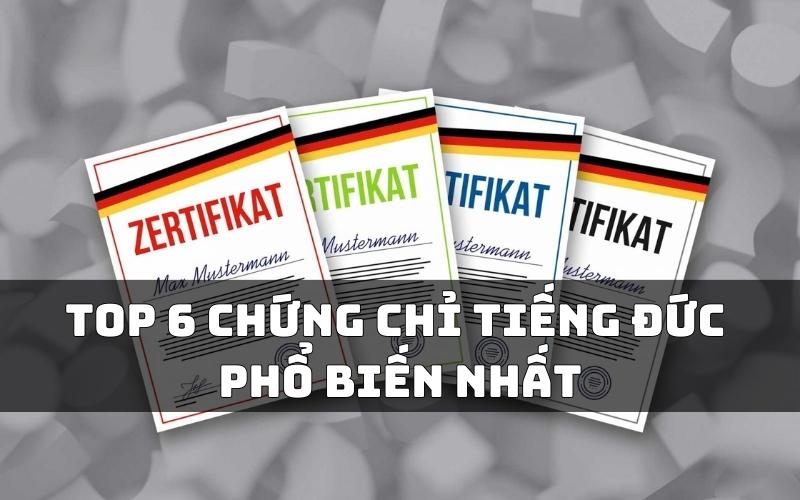 chứng chỉ tiếng đức