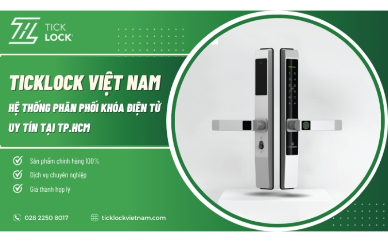 Khóa cửa điện tử Ticklock 