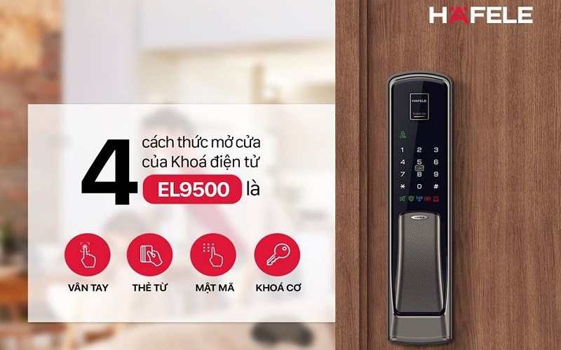 Khóa Cửa Điện Tử hafele EL9500