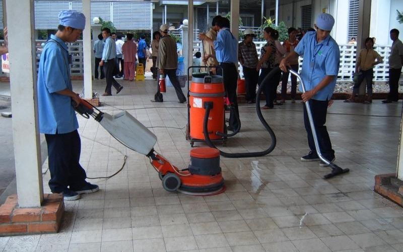 công ty mài sàn bê tông Tân Tiến Clean