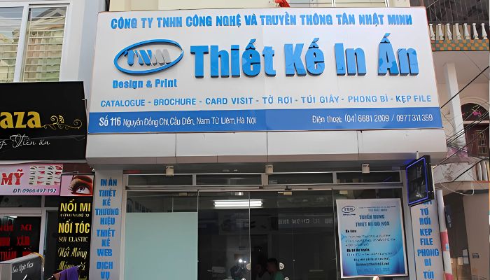 Tân Nhật Minh chuyên in name card giá rẻ tại Hà Nội
