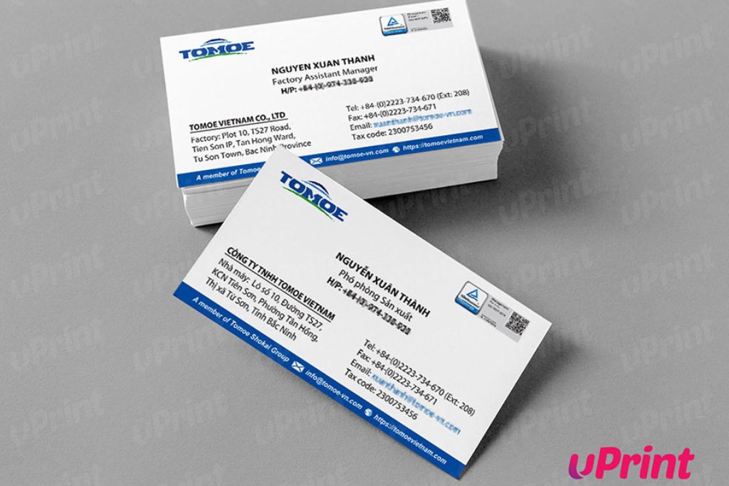 uPrint là công ty in danh thiếp tại Hà Nội