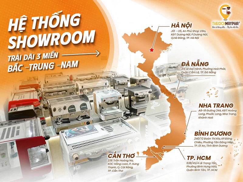 Thế Giới Máy Pha - Cửa hàng bán máy pha cafe chính hãng giá tốt