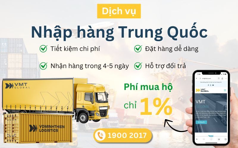 nhập hàng tại vmt global