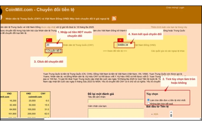 Công cụ hỗ trợ quy đổi giá Taobao sang tiền Việt nhanh và chính xác