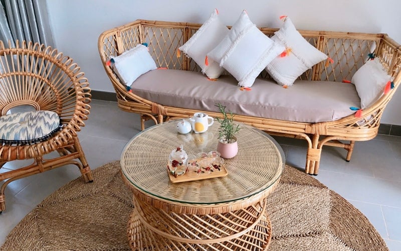 Ghế sofa mây thư giãn