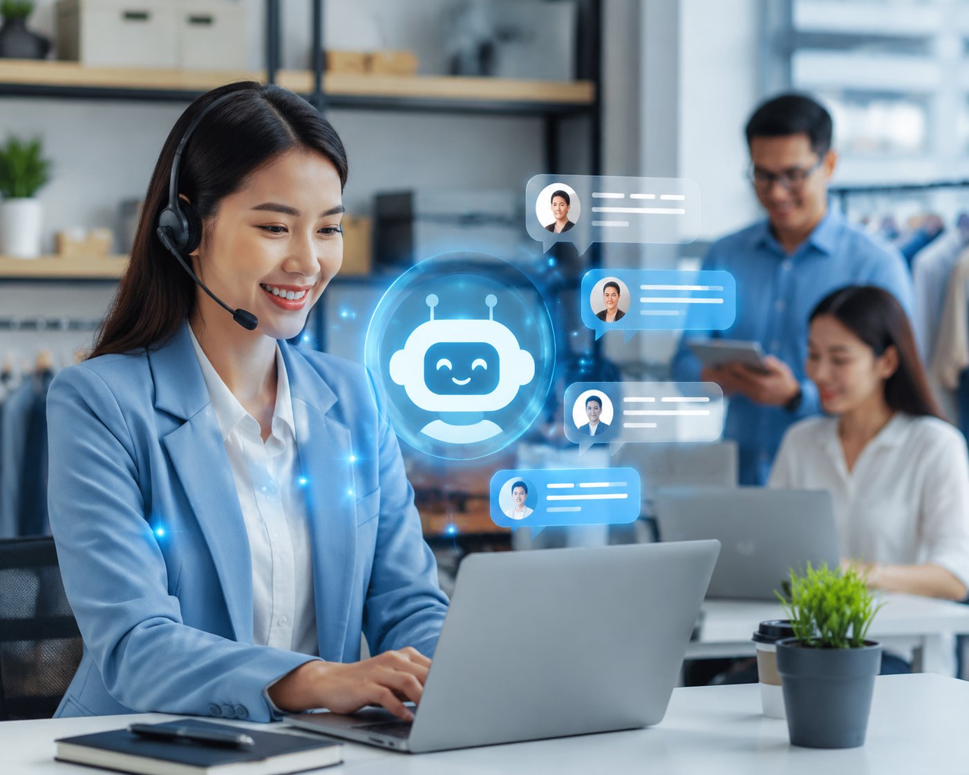 Ứng dụng AI cho chăm sóc khách hàng: phản hồi nhanh hơn Ứng dụng AI cho chăm sóc khách hàng: phản hồi nhanh hơn