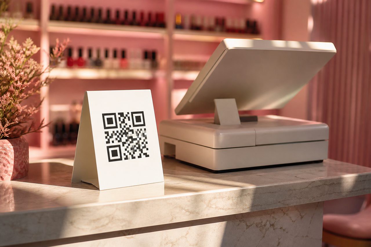 Mã QR review: giảm thao tác sau khi khách mua hàng Mã QR review: giảm thao tác sau khi khách mua hàng